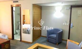 Imagem 6: Flat disponível para locação no Meliá Jardim Europa, com 29m², 1 dormitório e 1 vaga de ga