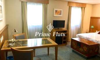 Imagem 4: Flat disponível para locação no Meliá Jardim Europa, com 29m², 1 dormitório e 1 vaga de ga