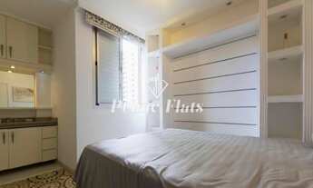 Imagem 4: Flat disponível para locação no Condomínio Twin Towers Ibirapuera em Moema, com 74m², 2 do