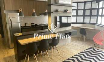 Imagem 3: Flat disponível para locação no Astron Baden Baden no Campo Belo, com 52m², 1 dormitório e