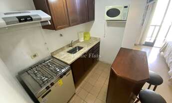 Imagem 3: Flat disponível para locação Champs Elysees, com 32m², 1 dormitório e 1 vaga de garagem