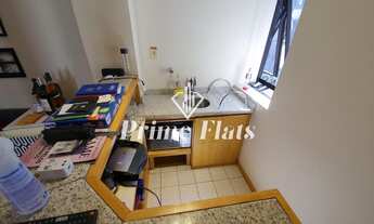 Imagem 6: Flat disponível para locação no Hotel Hampton Park, com 1 dormitório, vaga de garagem e 31