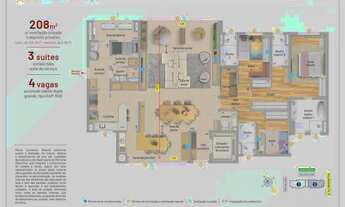 Imagem 4: Epic Jundiaí Patriani | Construção | 208 metros | 04 suítes | varanda gourmet