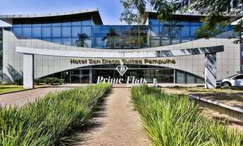 Imagem 2: Flat disponível para venda no San Diego Suítes Pampulha, com 22m², 1 dormitório e 1 vaga