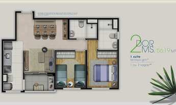 Imagem 5: Log House Lago dos Patos | Construtora Lógica | Pronto | 56 metros | 02 dormitórios