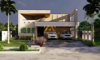 Imagem 2: Casa alto padrão com 4 suítes plenas - 217,52 m² - Caribe Residence & Resort - Palmas/TO