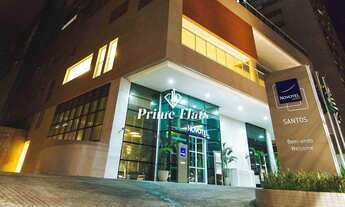 Imagem 5: Flat disponível para venda no Novotel Santos Gonzaga, com 27m², 1 dormitório e 1 vaga