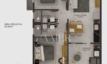 Imagem 6: Apartamento com 2 quartos à Venda, Costa e Silva - Joinville