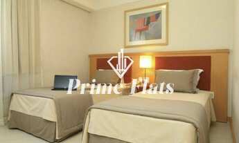 Imagem 3: Flat disponível para venda no Hotel Bienal Suítes, com 28m², 1 dormitório e 1 vaga de gara