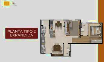 Imagem 2: Apartamento com 2 quartos, Jardim Califórnia - Jacareí