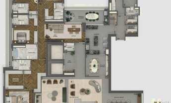 Imagem 4: Vista Cyrela Venezia | Construtora Cyrela | Construção | 515 metros | 04 suítes