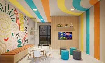 Imagem 5: Flag Ipiranga Construtora REV3 Construção 29 metros 01 dormitório com varanda