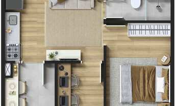 Imagem 4: Maskan Butantã | Construtora Maskan | Construção | 31 metros | 01 dormitório | office