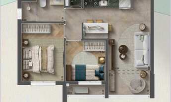 Imagem 4: Maracá Conceição | Construtora Namour | Lançamento | 41 metros | 02 dormitórios