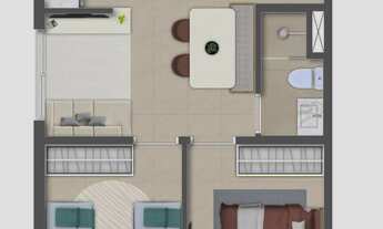 Imagem 4: Sol Connection Mooca | Construtora Sol | Construção | 30 metros | 01 dormitório