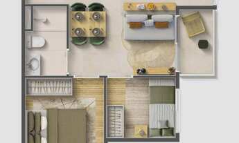 Imagem 5: Vip Vila Prudente | Construtora Chaincorp | Lançamento | 40 metros | 02 dormitórios