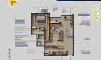 Imagem 5: Up Town Nova Petrópolis | Construtora Mgtec | Construção | 55 metros | 02 dormitórios