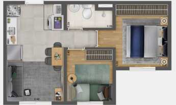 Imagem 4: Meu Plano Parque do Carmo Ipê | Construtora Plano & Plano | Construção | 32 metros