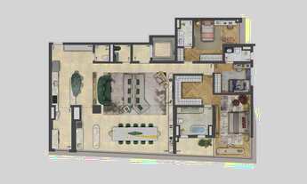 Imagem 4: Petra By Boca do Lobo | Construtora Lavvi | Construção | 199 metros | 04 suítes