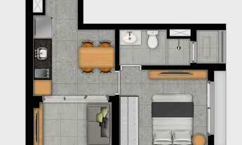 Imagem 4: Quartier Capote By You, Inc | Construtora You, Inc | Construção | 29 metros | 01 suíte