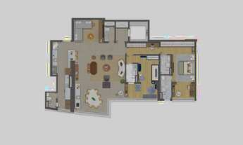 Imagem 4: Reserva Flamboyant | Construtora Tecnisa | Construção | 157 metros | 03 suítes