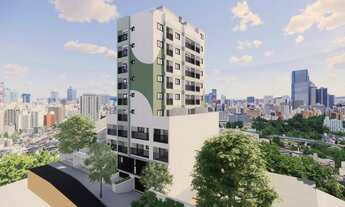 Imagem 2: Edifício Mio 25 Construtora Barão de Barros Pronto 28 metros studios com varanda