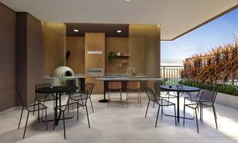 Imagem 3: Monumental Residencial Conx Construção 75 metros 03 dormitórios suíte varanda