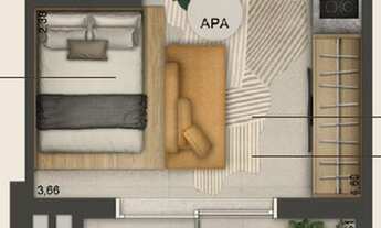 Imagem 4: Studios Paraíso By Lindenberg | Construtora Lindenberg | Construção | 28 metros