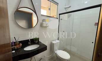 Imagem 6: Casa de 2Q sendo 1 suíte com armários planejados na cozinha