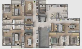 Imagem 7: Flat/Loft/Estúdio com 1 quartos à Venda, Saguaçu - Joinville