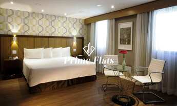 Imagem 2: Flat disponível para venda no Wyndham Ibirapuera II, com 27m², 1 dormitório e 1 vaga