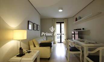 Imagem 2: Flat disponível para locação no Condomínio Tiffany Residence, com 45m², 1 dormitório e 1 v