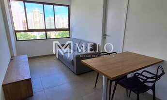 Imagem 3: Flat com 1qt., 1vaga, 28m2 semi-mobiliado em Boa Viagem