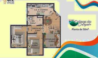 Imagem 2: Apartamento com 2 quartos, Jardim Santo Antônio da Boa Vista - Jacareí