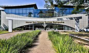 Imagem 2: Flat disponível para venda no San Diego Suítes Pampulha, com 25m², 1 dormitório e 1 vaga