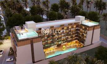 Imagem 2: Apartamento à venda com 38,50 m²- 2 quartos, em Praia de Campas - Tamandaré - PE - UM DOS