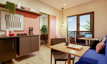 Imagem 7: Orbi Saúde | Construtora Vitta Urbana | Pronto | 24 metros | 01 suíte | com varanda