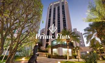 Imagem 3: Flat disponível para venda no Ninety Hotel, com 33m², 1 dormitório e 1 vaga de garagem