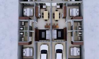 Imagem 3: Casa, 2 quartos, sendo 1 suíte, á venda, com 85m², no bairro Itajuba-Barra Velha/SC