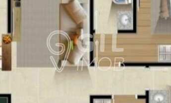 Imagem 2: Apartamento com 2 quartos à Venda, Centro - Jacareí