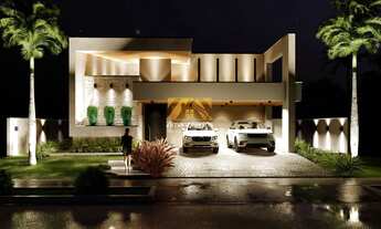 Imagem 3: Casa alto padrão com 4 suítes plenas - 217,52 m² - Caribe Residence & Resort - Palmas/TO