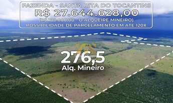 Imagem 3: Fazenda, 276,5 alqueires - Zona Rural - Santa Rita/TO