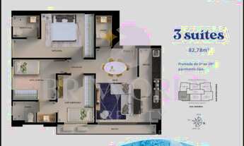 Imagem 6: Apartamento novo com 3 suítes sendo 2 americanas no parque Amazônia