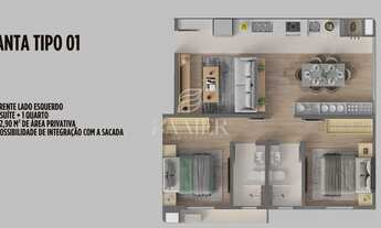 Imagem 6: Apartamento com 2 quartos à Venda, Saguaçu - Joinville