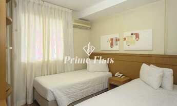 Imagem 2: Flat disponível para venda no Hotel The Premium, com 37m², 1 dormitório e 1 vaga de garage