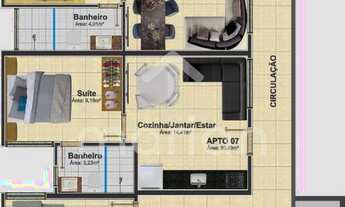 Imagem 7: Apartamento com 1 quarto, Itajubá - Barra Velha