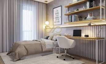 Imagem 4: Apartamento lançamento com vista mar de 01 quarto e sacada gourmet