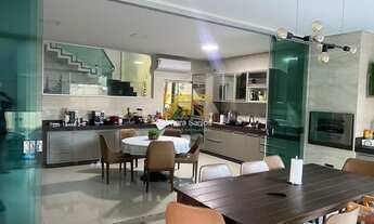 Imagem 2: Sobrado Alto Padrão com 4 suítes - 305 m² - 1407 sul - Condomínio Mirante do Lago - Próxi