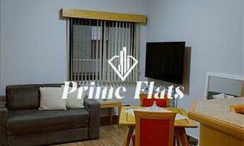 Imagem 4: Flat disponível para locação no Hotel Hampton Park, com 31m², 1 dormitório e 1 vaga