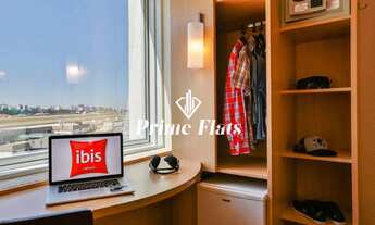 Imagem 3: Flat disponível para venda no Íbis Congonhas, com 27m², 1 dormitório e 1 vaga